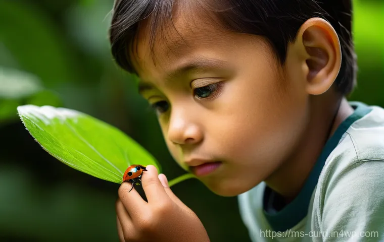 숲교육을 통한 건강 교육 - **Joyful Forest Exploration**
    A group of energetic Malaysian children, aged 6-10, are running an...